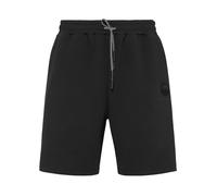 Bermudas PLEIN SPORT "Scratch", Jungen, Gr. 5XL, US-Größen, schwarz (02, schwarz), Obermaterial: 87% Baumwolle, 13% Polyester, Hosen Bermudas (88799440-5XL) 02, schwarz