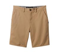 Bermudas QUIKSILVER "Everyday Union Light", Jungen, Gr. 10, grün (khaki), 100% Baumwolle, Hosen Bermudas (18096461-10) khaki
