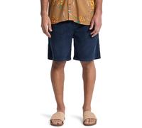 Bermudas QUIKSILVER "Taxer 18", Herren, Gr. XXL, Normalgrößen, blau (schwarz navy), Obermaterial: 100% Baumwolle., Hosen Bermudas (76872560-XXL) schwarz navy