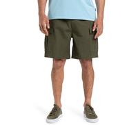 Bermudas QUIKSILVER "Taxer 19", Herren, Gr. S, braun, Obermaterial: 59% Microfaser, 40% Walkfrottier, 1% Elasthan;, Hosen Bermudas (23110314-S)