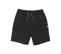 Bermudas QUIKSILVER "Taxer", Herren, Gr. 12, schwarz, 59% Polyester, 40% Baumwolle, 1% Elasthan, Hosen Bermudas (44907203-12)