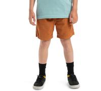 Bermudas QUIKSILVER "Taxer", Jungen, Gr. 12, braun (bran), Obermaterial: 100% Baumwolle., Hosen Bermudas (69559947-12) bran