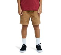 Quiksilver Walkshorts mit elastischer Taille, Taxer-Kordel, für Jugendliche, Jungen, Braun