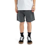 Bermudas QUIKSILVER "Taxer Youth 15", Jungen, Gr. 14, Normalgrößen, schwarz, Obermaterial: 98% Baumwolle, 2% Elasthan., Hosen Bermudas (40370801-14) schwarz