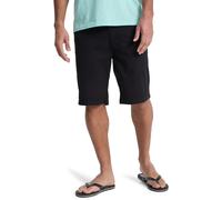 Bermudas QUIKSILVER "Union Straight 20", Herren, Gr. 36(XL), schwarz, Obermaterial: 99% Baumwolle, 1% Elasthan., Hosen Bermudas (38137253-36) schwarz