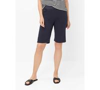 Bermudas RAPHAELA BY BRAX "Style PAMINA BERMUDA", Damen, Gr. 44, Normalgrößen, navy, Web, 96% Baumwolle, 4% Elasthan, Hosen Bermudas (62017000-44) navy