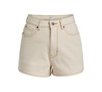 Bermudas ROXY "Chlo Natural", Damen, Gr. 25 (XXS), Normalgrößen, beige (natural), Obermaterial: 99% Baumwolle, 1% Elasthan., Hosen Bermudas (23021934-25) natural