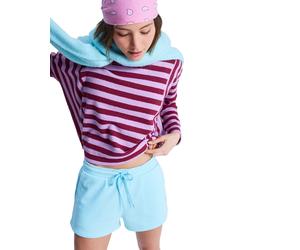 Bermudas ROXY "Surf Stoked", Damen, Gr. S, tanager turquoise, Obermaterial:80% Baumwolle, 20% Polyester., Hosen Bermudas (78836811-S) tanager turquoise