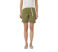 s.Oliver Bermudas Regular Fit Baumwollstretch Damen Summer Khaki mit geflochtenem Gürtel Größe 40