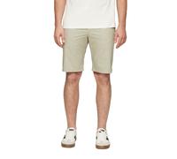 Bermudas S.OLIVER, Herren, Gr. 33, N-Gr, beige, Web, Obermaterial: 98% Baumwolle, 2% Elasthan, meliert, regular fit kniefrei, Hosen Bermudas, Sommerhose mit Taschen (46946910-33)