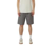 Bermudas S.OLIVER, Herren, Gr. 36, N-Gr, grau (mid grau), Web, Obermaterial: 100% Baumwolle, Strukturmuster, regular fit knielang, Hosen Bermudas, Sommerhose mit Struktur Muster (44718159-36) mid grau
