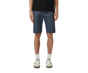 Bermudas S.OLIVER "PHOENIX", Herren, Gr. 34, N-Gr, blau, Web, Obermaterial: 98% Baumwolle, 2% Elasthan, gerade kniefrei, Hosen Bermudas, Kontrastkordel, Regular Fit (94305365-34) blau