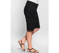 Sheego Bermudas aus Twill-Qualität 56 schwarz