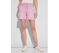 Bermudas STREET ONE Gr. 34, N-Gr, rosa (soft rose washed) Damen Hosen (69385858-34) soft rose washed