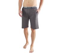 Bermudas TOM TAILOR "Brügge", Herren, Gr. 52L, N-Gr, grau, Single Jersey, Obermaterial: 60% Baumwolle, 40% Polyester, bequem kniefrei, Hosen Bermudas, Logobund, Seitentaschen, locker, bequem, atmungsa