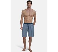 Bermudas TOM TAILOR "Kilkenny", Damen, Gr. 54 (XL), N-Gr, blau, Single Jersey, Obermaterial: 100% Baumwolle, bequem kniefrei, Hosen Bermudas, Bindeband, Seitentaschen, locker, bequem, atmungsaktiv, el