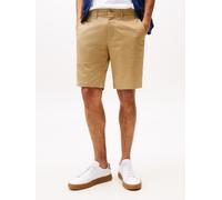 Bermudas TOMMY HILFIGER "BROOKLYN SHORT 1985", Herren, Gr. 30, N-Gr, braun (camel), Web, Obermaterial: 97% Baumwolle, 3% Elasthan, Hosen Bermudas (82411217-30)