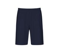 Bermudas TRIGEMA "TRIGEMA Bermuda aus 100% Baumwolle", Damen, Gr. XS, US-Größen, blau (navy), 100% Baumwolle, Basic, Hosen Bermudas (84641421-XS) navy