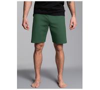 Bermudas TRIGEMA "TRIGEMA Bermuda aus 100% Baumwolle", Herren, Gr. S, US-Größen, grün (efeu), 100% Baumwolle, Basic, Hosen Bermudas (13451231-S) efeu