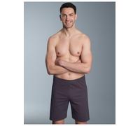 Bermudas TRIGEMA "TRIGEMA Bermuda mit Allover-Vintage-Print", Herren, Gr. XL, US-Größen, navy, 100% Baumwolle, Hosen Bermudas (95428856-XL) navy