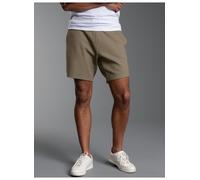 Bermudas TRIGEMA "TRIGEMA Shorts in Waffel-Optik", Herren, Gr. XL, Normalgrößen, taupe, 100% Baumwolle, Basic, Hosen Bermudas (69387561-XL) taupe