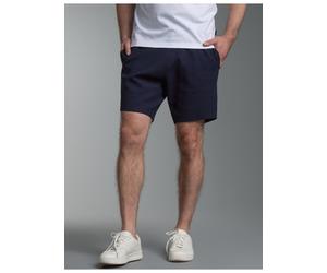 Bermudas TRIGEMA "TRIGEMA Shorts in Waffel-Optik", Herren, Gr. XXL, Normalgrößen, navy, 100% Baumwolle, Basic, Hosen Bermudas (99971369-XXL) navy