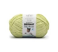 Bernat Baby Blanket BB Lemon Lime Yarn - 1 Pack of 10.5oz/300g - Polyester - #6 Super Bulky - 220 Yards - Knitting/Crochet