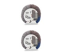 Bernat Blanket O'Go London Garn - 2 Packungen mit 300 g - Polyester - 6 Super Bulky - 220 Meter - Stricken/Häkeln