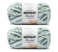 Bernat Blanket Tie Dye-Ish Mossy Hills Garn, 2 Stück, 300 g, Polyester, 6 Super Bulky, 220 Meter - Stricken und Häkeln