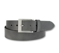 Bernd Götz Herrengürtel aus Pull Up Leder in Grau 115