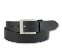 Bernd Götz 4 cm Pull-Up-Ledergürtel Schwarz Schwarz 85