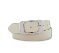 Bernd Götz 4cm Damen Softledergürtel beige Beige 85