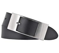 Bernd Götz Damengürtel Softleder in Schwarz 90