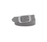 Bernd Götz Damengürtel aus Softleder in Silbergrau 110