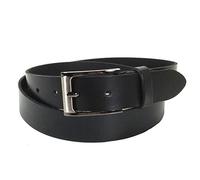 Bernd Götz Herrengürtel Basic Rindledergürtel Schwarz 301272-0020 Jeans Leder Gürtel Ledergürtel Jeansgürtel 95 cm