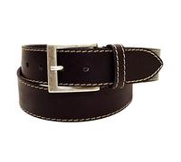 Bernd Götz Herrengürtel Pull-Up-Leder Braun 402046-0064 Jeansgürtel Herren Jeans Ledergürtel Echt Leder Echtleder Gürtel 105 cm