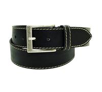 Bernd Götz Herrengürtel Pull-Up-Leder Schwarz 402046-0020 Jeansgürtel Herren Jeans Ledergürtel Echt Leder Echtleder Gürtel 95 cm