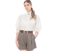 Bernd Götz Lady Gürtel in Cognac mit runder Gürtelschnalle 85