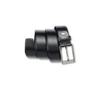 Bernd Götz Ledergürtel Touno Lucido in Schwarz 90