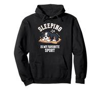 Bernese Mountain Dog Sleeping is My Favorite Sport Pullover Hoodie