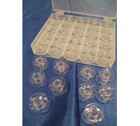 Bernette - Spulen in Box 25 Stück für b33/b35/b37/b38 und b70/b77/b79 etc.