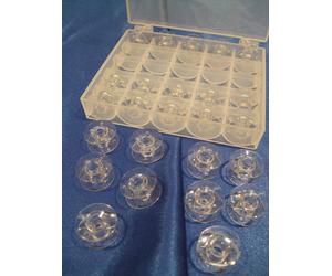 Bernette - Spulen in Box 25 Stück für b33/b35/b37/b38 und b70/b77/b79 etc.