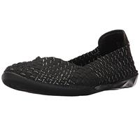 Bernie Mev Damen Catwalk Slipper, schwarz/silberfarben, 39 EU