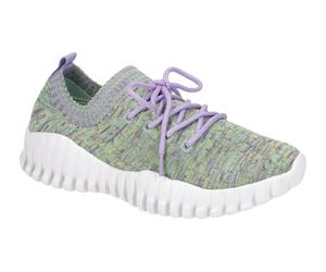 Bernie Mev. Gravity light-rainbow grün - sportliche Halbschuhe für Damen - Größe 41