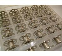 BERNINA CB Greifer Spulen aus Metall 25 Stück in Box
