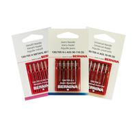 BERNINA Nähmaschinennadel-Set Universal 70-90 / Jeans 90-110 / Metafilnadel 80