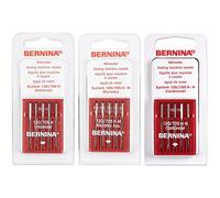 Bernina Nähmaschinennadel-Set 5 (Universal 90/ Microtex 60-80/ Cordonnet 100/ 15 St.)