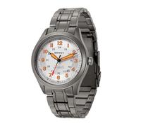BERNY Herrenuhr Aus Titan Automatikwerk Klassische Armbanduhr Super Leuchtkraft 10ATM Wasserdicht Volltitanium AR Saphirglas