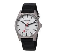 BERNY Titan-Uhr Automatikuhr für Männer Klassische mechanische Armbanduhr Canvas-Armband 10ATM Wasserdicht Saphir-Linse leuchtende Herren-Alltags-Schmuckuhren