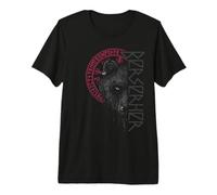 Berserker Bär Krieger Odin Runen Nordischer Kompass Wikinger Premium T-Shirt